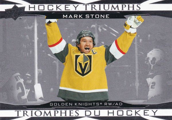 insert karta MARK STONE 23-24 Tim Hortons Hockey Triumphs číslo HT-2